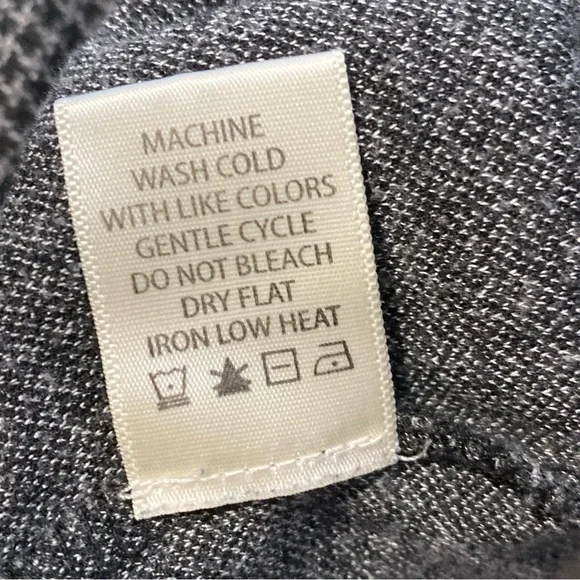 Max Studio London Black & White Houndstooth Dress Slacks Pants Womens Size XS - Picture 9 of 13